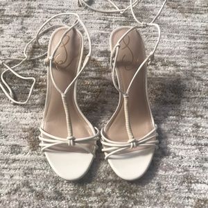 SAFIYA LACE UP STILETTO HEEL size 8 NWOB